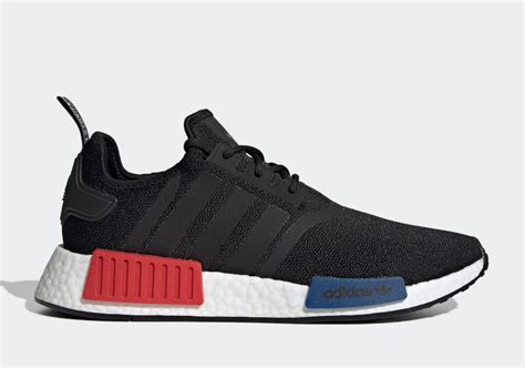 adidas nmd r1 heren black blue|adidas nmd r1 black japan.